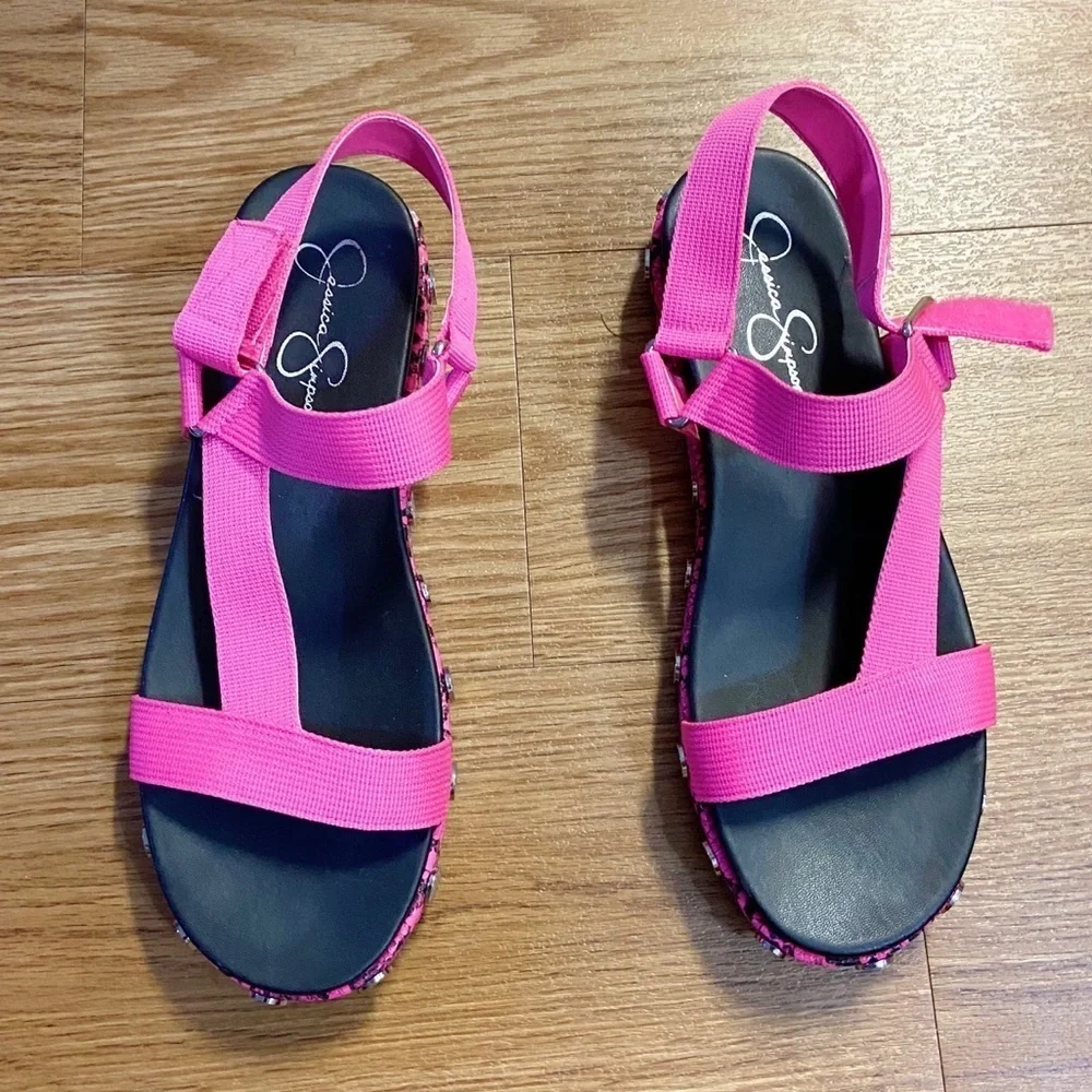 JESSICA SIMPSON Pink Platform Sandal